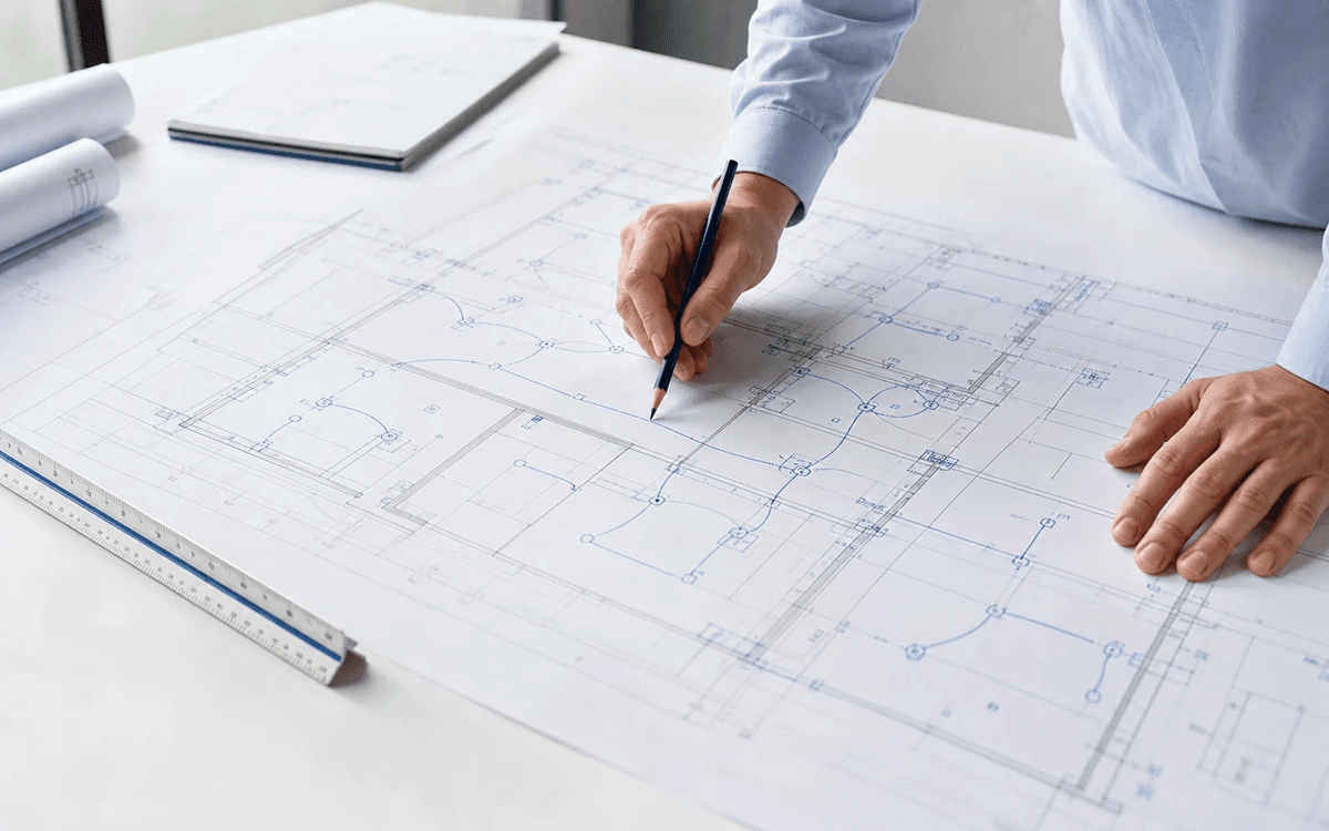 Étude coordonnée d’un plan d’installation électrique